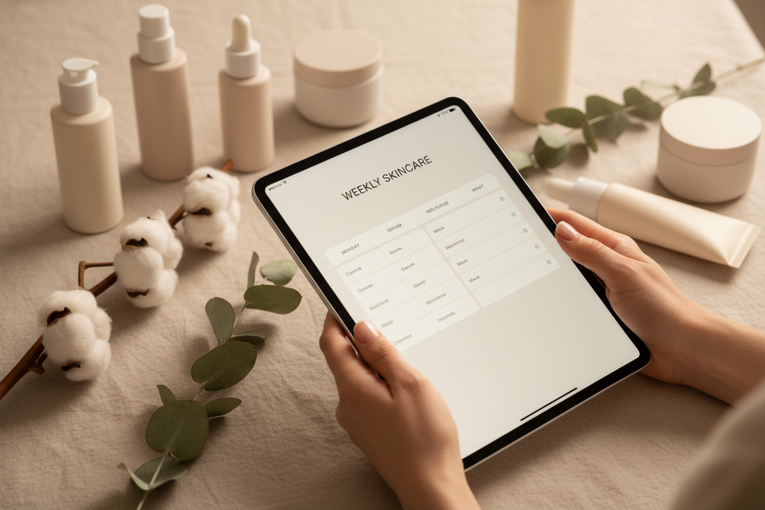 Smart Weekly Skincare Schedule : How to Maximize Results with Modern Tools